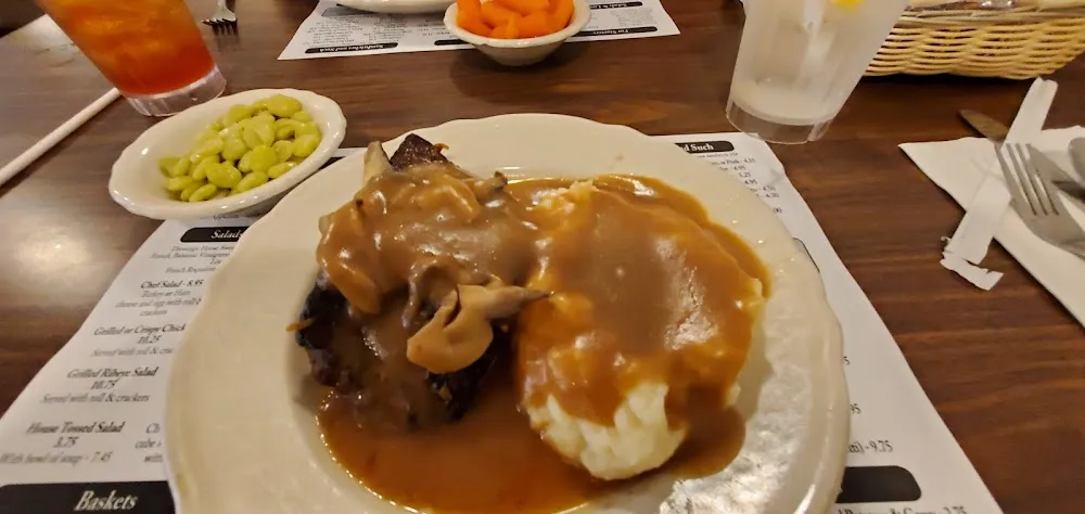 Baked Steak Dinner