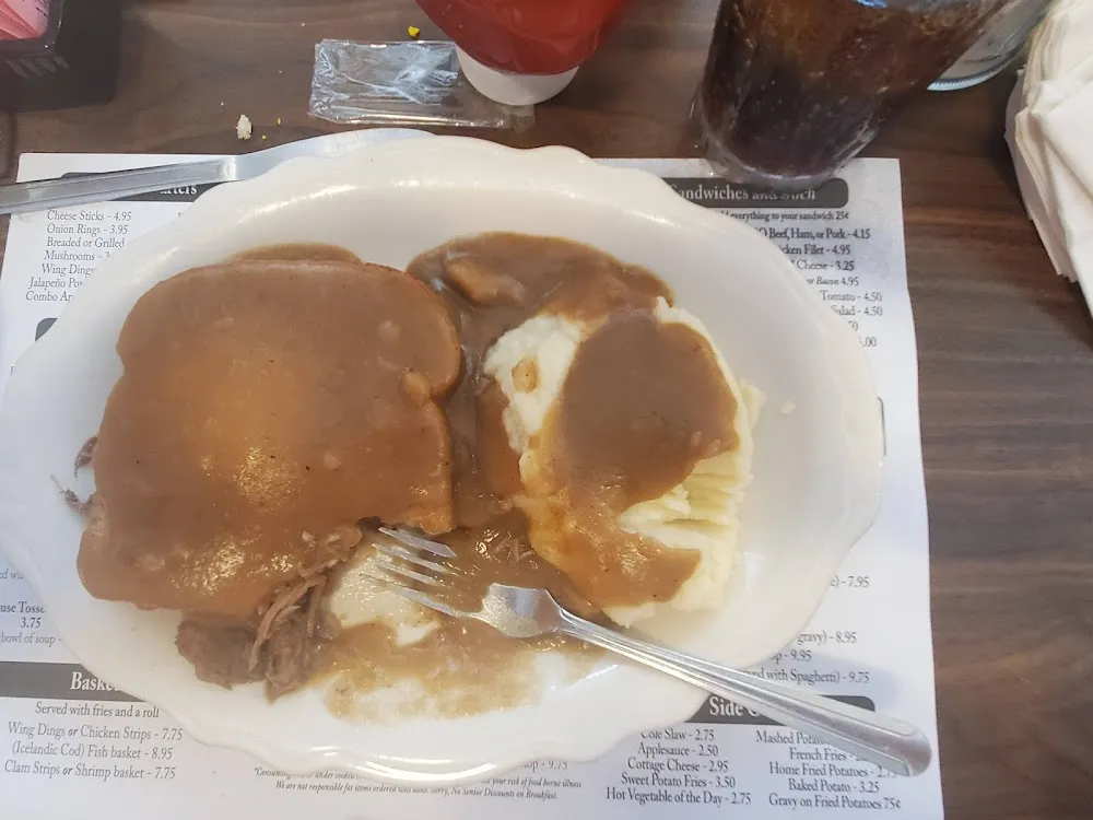 Hot Roast Beef Dinner