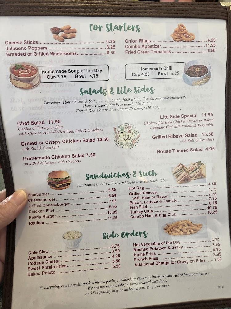 Hoge's Menu image 1